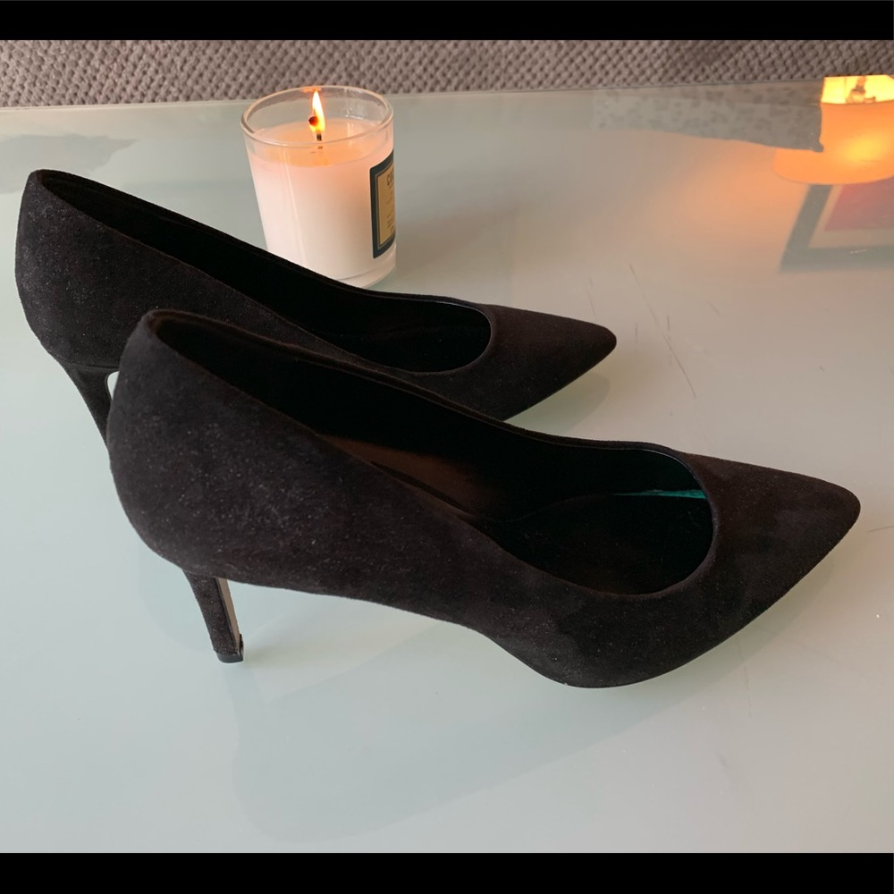 Vintage shoe black with Heel
